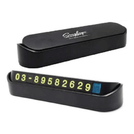 Foldable Parking Car Plate Number