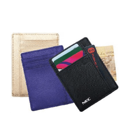 RFID Safe Extra Slim G. Leather Travel Wallet