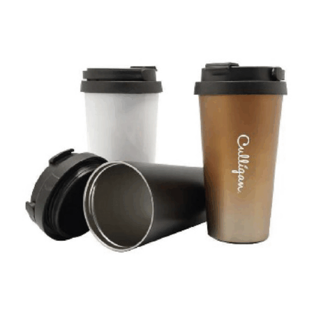 SUMMER Stainless Steel Coffee Mug With PP Handle Attached