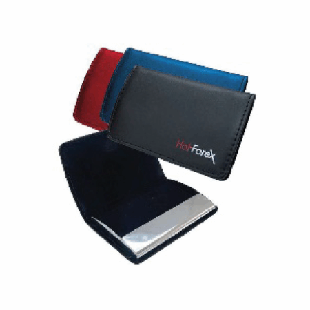 Classic Black PU Name Card Holder