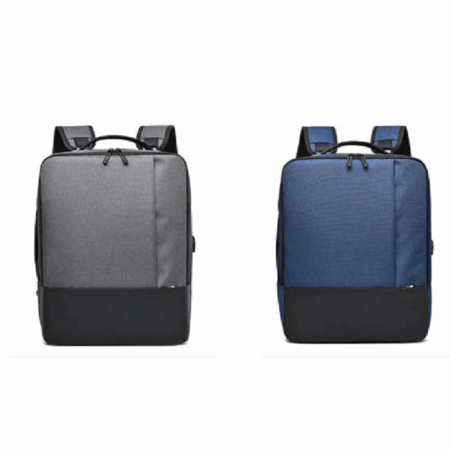 Oxford Laptop Backpack With USB Port