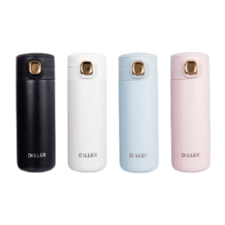 Diller Premium Stainless Steel Thermos Bottle (304 Grade)