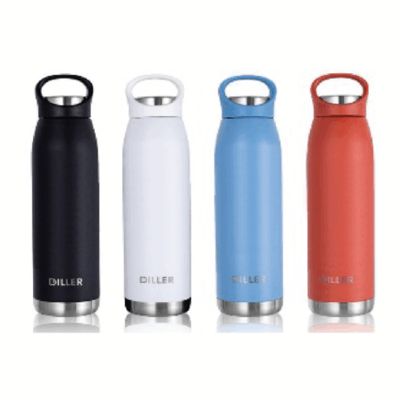 Diller Premium Stainless Steel Thermos Bottle (304 Grade)