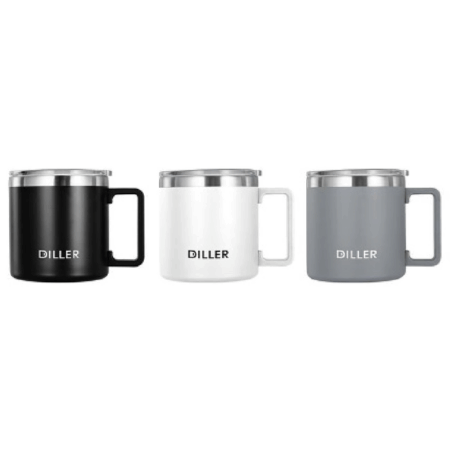 Diller Premium Stainless Steel Thermos Mug (304 Grade)