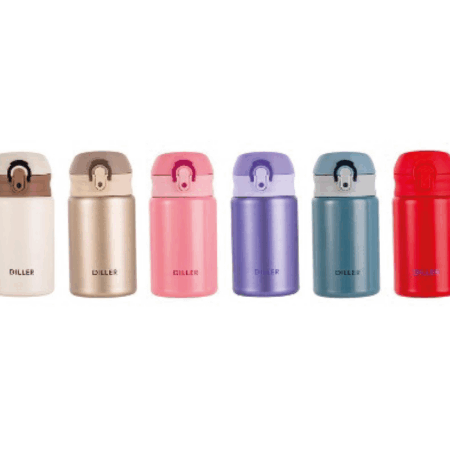 Diller Premium Stainless Steel Thermos Bottle (304 Grade)