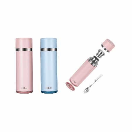 Diller Premium Stainless Steel Thermos Bottle Type Food Jar (316 Grade)