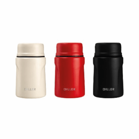 Diller Premium Stainless Steel Thermos Food Jar (304 Grade)