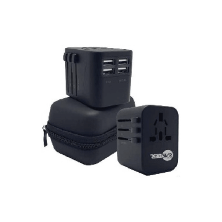 Premium Travel Adapter Four USB Hub With (2.4A) Smart Charge