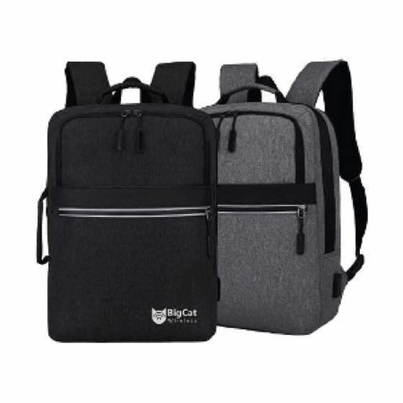 15" GUARD 2 Way Laptop Backpack With Reflective Strip & USB Port