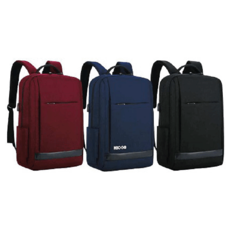 15.6" MARK Water Repellent Laptop Backpack With External USB Port