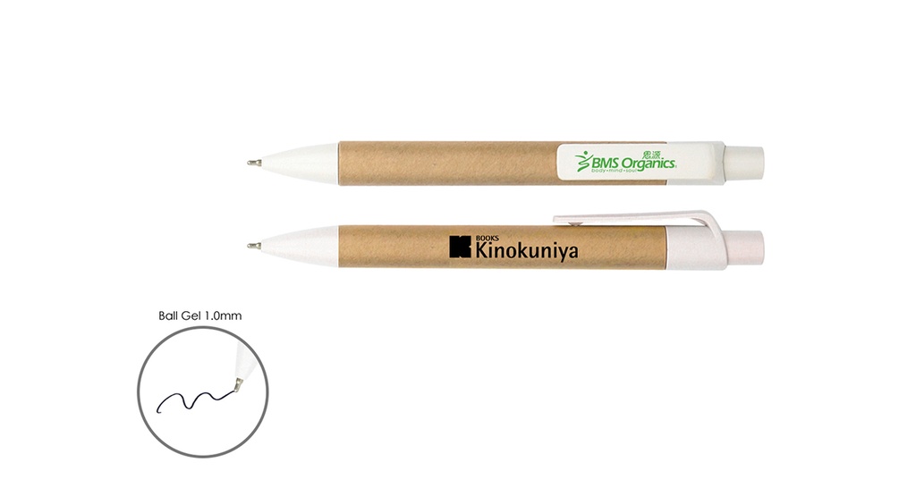 Eco Paper Ball Gel Pen - Image 3