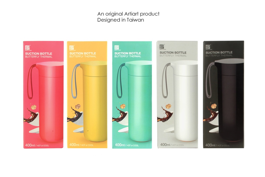 ARTIART BUTTERFLY - Vacuum Thermal Suction Flask - Image 9