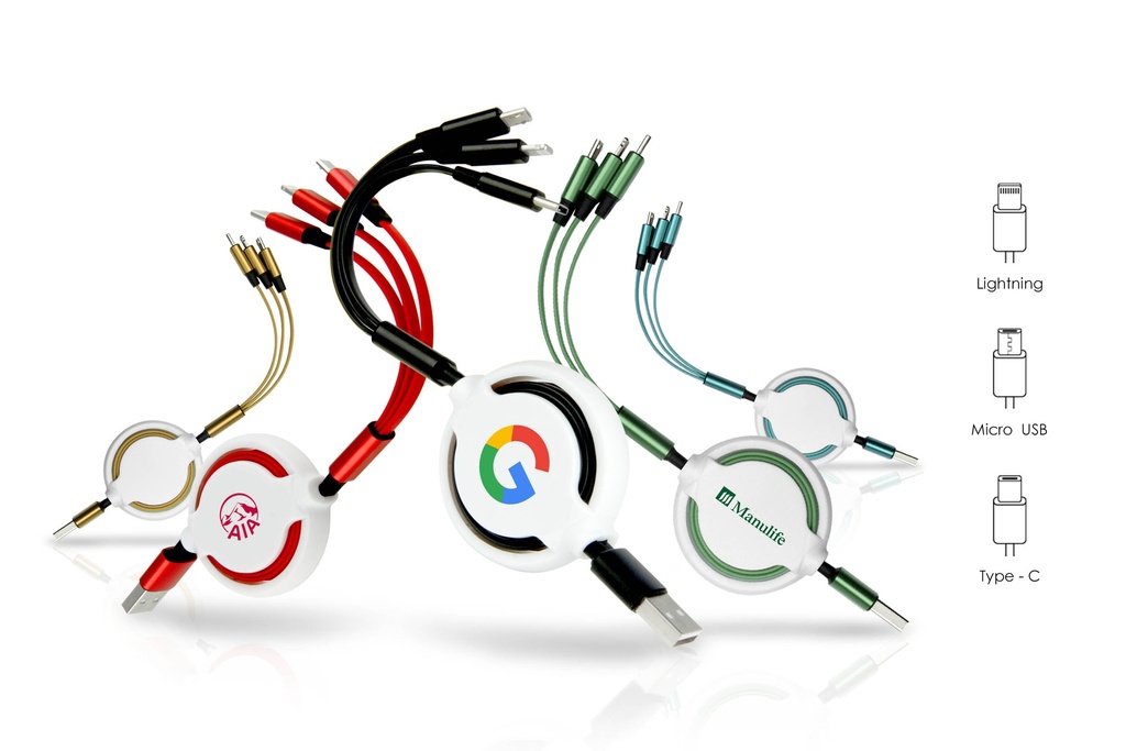 HURRICANE - Charging Cable (3in1) - Image 3