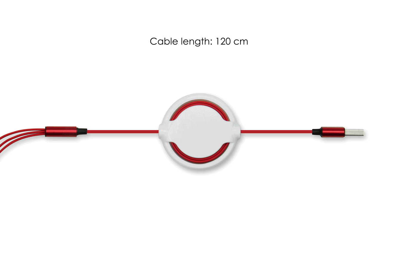 HURRICANE - Charging Cable (3in1) - Image 4