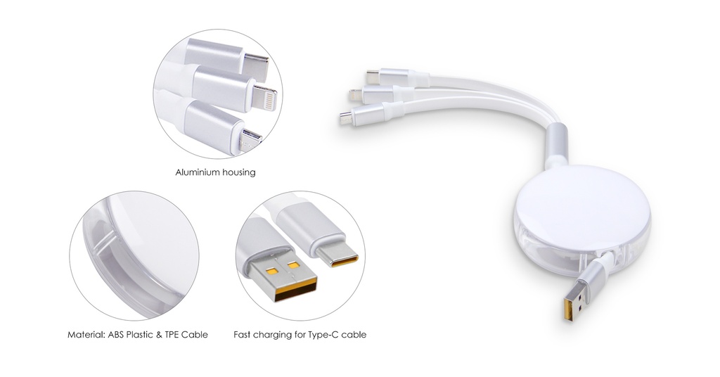 FLEXA - Retractable Fast-Charging Cable - Image 8