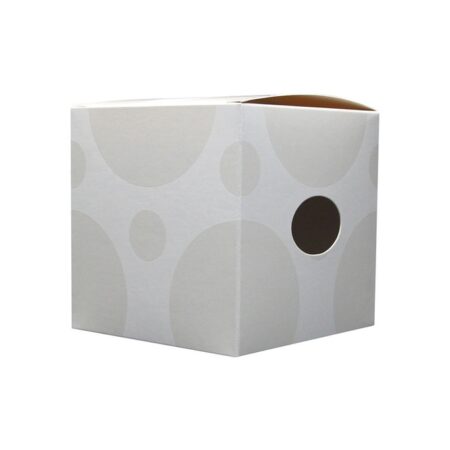 White Box with one color spot UV design